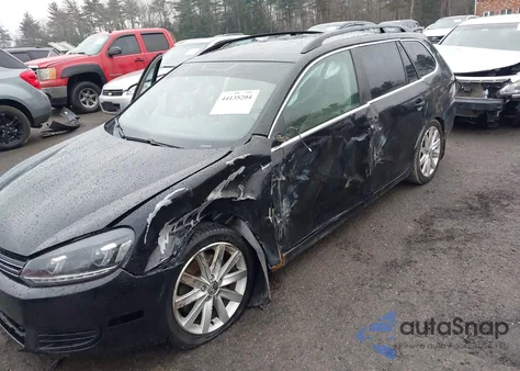 2011 Volkswagen Jetta Sportwagen 2.0L Tdi из США, поврежденный, VIN 3VWML7AJ7BM636436